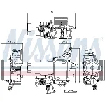 Uljni hladnjak, ulje za motor NISSENS NIS 91194 IC-G0Q9K9