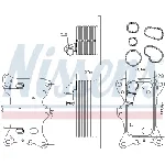 Uljni hladnjak, ulje za motor NISSENS NIS 91198 IC-G07RP3