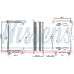 Uljni hladnjak, ulje za motor NISSENS NIS 91256 IC-G0R6H4