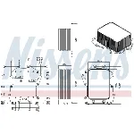 Uljni hladnjak, ulje za motor NISSENS NIS 91279 IC-G0U6KT