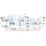 Uljni hladnjak, ulje za motor NISSENS NIS 91284 IC-G0QQ34