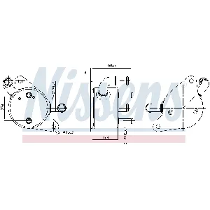 Uljni hladnjak, ulje za motor NISSENS NIS 91284 IC-G0QQ34