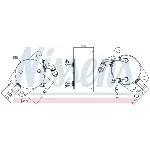 Uljni hladnjak, ulje za motor NISSENS NIS 91291 IC-G0QQ35