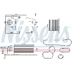 Uljni hladnjak, ulje za motor NISSENS NIS 91303 IC-G0T0O1