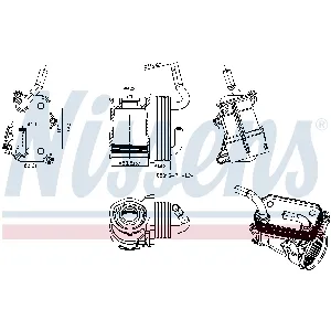 Uljni hladnjak, ulje za motor NISSENS NIS 91317 IC-G0WBH6