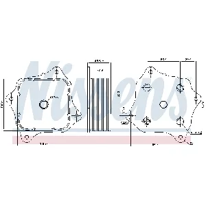 Uljni hladnjak, ulje za motor NISSENS NIS 91421 IC-G0YCL3