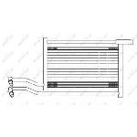 Uljni hladnjak, ulje za motor NRF NRF 31137 IC-C0820A