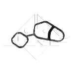 Uljni hladnjak, ulje za motor NRF NRF 31278 IC-DEDD10