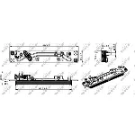 Uljni hladnjak, ulje za motor NRF NRF 31285 IC-DF12DE