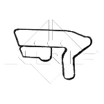 Uljni hladnjak, ulje za motor NRF NRF 31343 IC-DF12F3