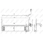 Uljni hladnjak, ulje za motor NRF NRF 31360 IC-E10F77