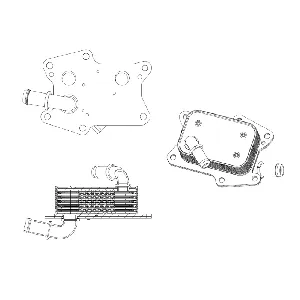 Uljni hladnjak, ulje za motor NRF NRF 31830 IC-G0QBQH