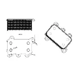 Uljni hladnjak, ulje za motor NRF NRF 31850 IC-G0QF7Z