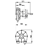 Upravljački mehanizam RIVIERA 62.00876.00 IC-G0ZWAB