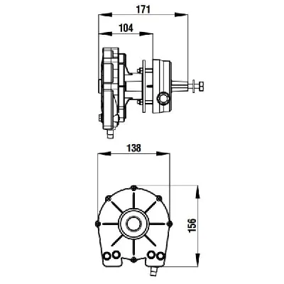 Upravljački mehanizam RIVIERA 62.00876.00 IC-G0ZWAB