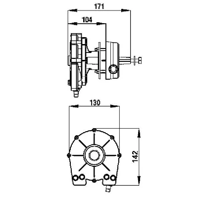 Upravljački mehanizam RIVIERA 62.00877.00 IC-G0ZWAC