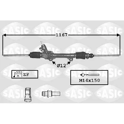 Upravljački mehanizam SASIC SAS7006023 IC-B0A2E9