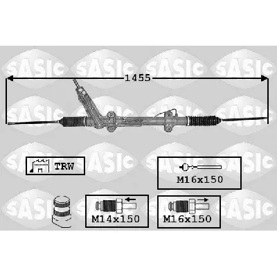 Upravljački mehanizam SASIC SAS7006050 IC-A0E712