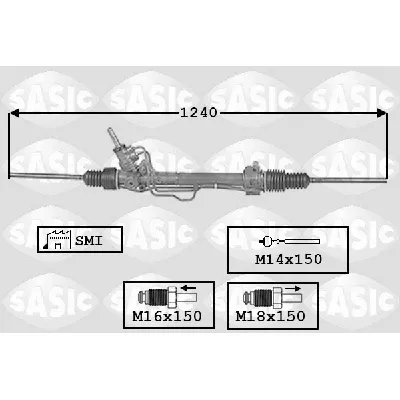 Upravljački mehanizam SASIC SAS7006122 IC-539747