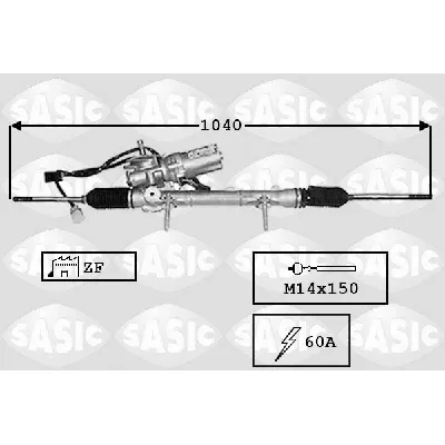 Upravljački mehanizam SASIC SAS7170029 IC-C57E8D