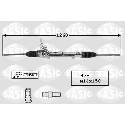 Upravljački mehanizam SASIC SAS7170041 IC-DDBDA5