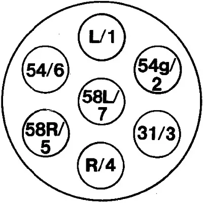 Utičnica HELLA 8JB001 941-001 IC-B527AB