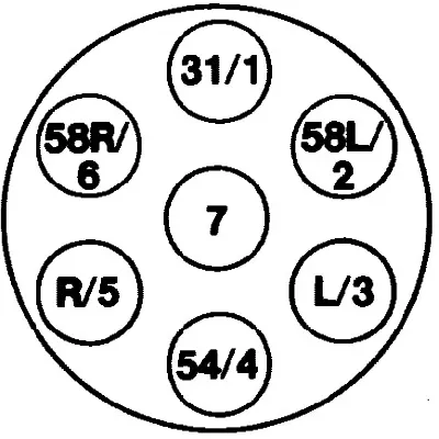 Utičnica HELLA 8JB003 833-001 IC-258412