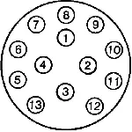 Utičnica HELLA 8JB005 949-001 IC-208263