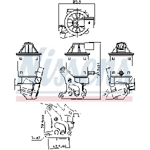 Ventil za recirkulaciju NISSENS NIS 98152 IC-F8930B
