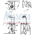 Ventil za recirkulaciju NISSENS NIS 98167 IC-F8930E