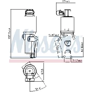 Ventil za recirkulaciju NISSENS NIS 98170 IC-F892F9