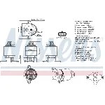 Ventil za recirkulaciju NISSENS NIS 98186 IC-F892FD