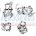 Ventil za recirkulaciju NISSENS NIS 98188 IC-G0RIS6