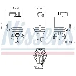 Ventil za recirkulaciju NISSENS NIS 98201 IC-F89303