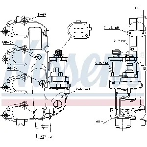 Ventil za recirkulaciju NISSENS NIS 98234 IC-G0T0PR