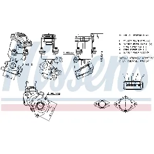 Ventil za recirkulaciju NISSENS NIS 98237 IC-G0RIS7