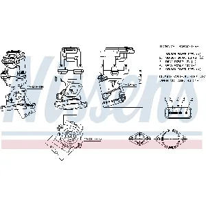 Ventil za recirkulaciju NISSENS NIS 98240 IC-G0RIS8