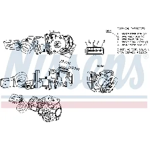 Ventil za recirkulaciju NISSENS NIS 98244 IC-G0RIS9