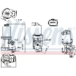 Ventil za recirkulaciju NISSENS NIS 98307 IC-G0R6MU