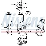 Ventil za recirkulaciju NISSENS NIS 98312 IC-G0Q99R