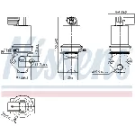 Ventil za recirkulaciju NISSENS NIS 98372 IC-G0W7PN
