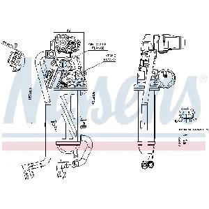Ventil za recirkulaciju NISSENS NIS 98375 IC-G0U3AC