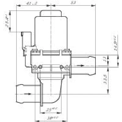 Ventil za regulisanje rashladne tečnosti BOSCH 1 147 412 208 IC-C69844