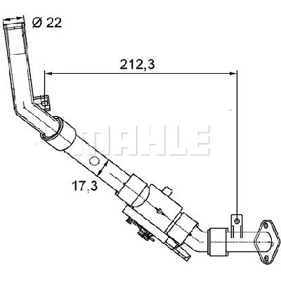 Ventil za regulisanje rashladne tečnosti MAHLE CV 4 000P IC-G08FOO