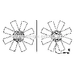 Ventilator, hlađenje motora AVA COOLING VLF068 AVA IC-F8BFD3