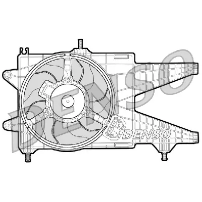 Ventilator, hlađenje motora DENSO DER09038 IC-D0FD1C