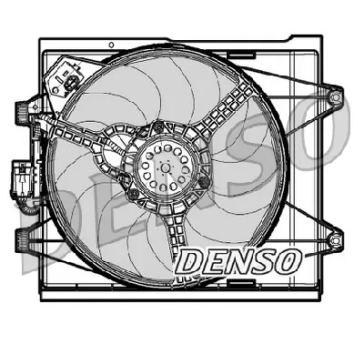 Ventilator, hlađenje motora DENSO DER09048 IC-D0FCE2