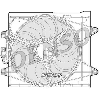 Ventilator, hlađenje motora DENSO DER09052 IC-D0FD14