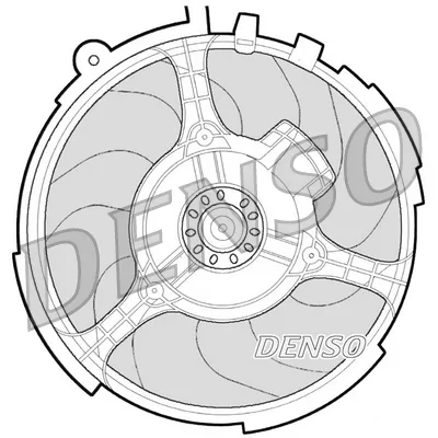 Ventilator, hlađenje motora DENSO DER09060 IC-D0FD28