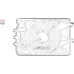 Ventilator, hlađenje motora DENSO DER09069 IC-E5DBCC